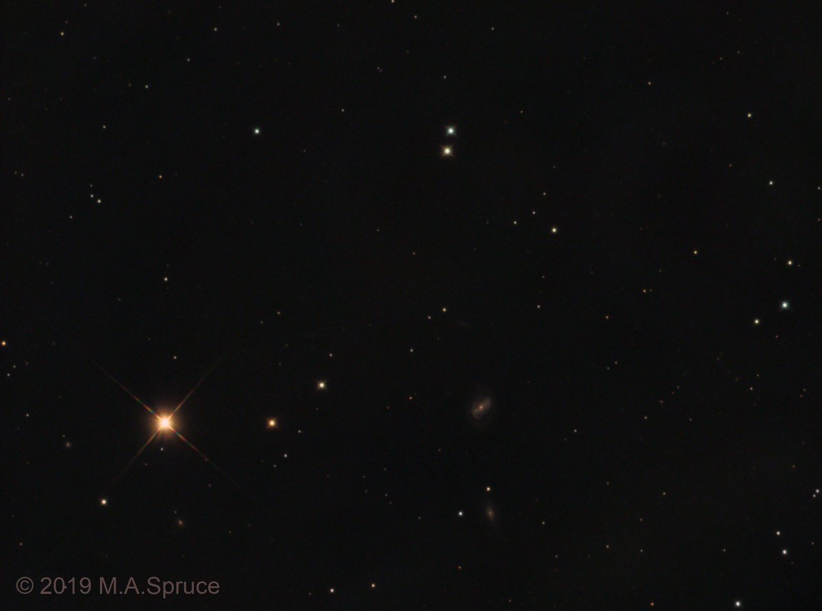 AstroMarks's tweet photo. Messier 40 or Winnecke 4 is a double star in the constellation of Ursa Major. Taken with my new AD250 from @656imaging and the CEM120-EC mount from @altair_astro. If you want more detail the astrobin link is: https://t.co/rKVDvfn99x
#AD250 #656Imaging #M40 #Messier40 #DreamScope https://t.co/D9AlHcbsDZ
