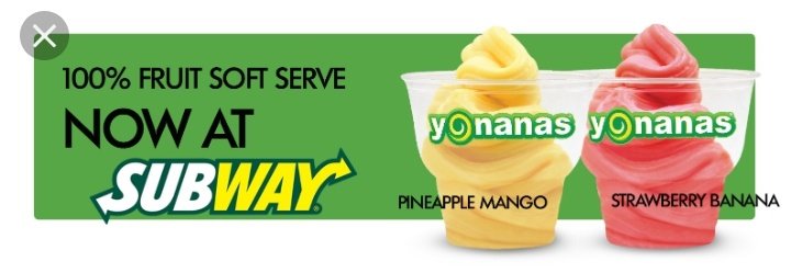 Subway27856124's tweet photo. Come Get These Frozen Treats Before They Melt Away. https://t.co/2cwqmSkmJV