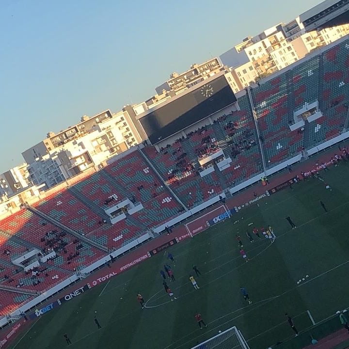 arryadiatv's tweet photo. #TotalCAFCL Ambiance au Complexe Moulay Abdellah avant la rencontre @WACofficiel @horoyaac #WACHOR https://t.co/hU7VRCGoDJ