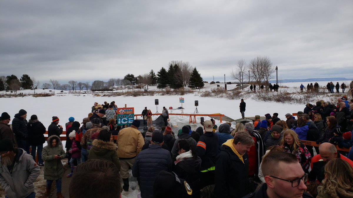 The stage is set, thank you to everyone who donated! #PolarBearPlunge #CorrectionsCares