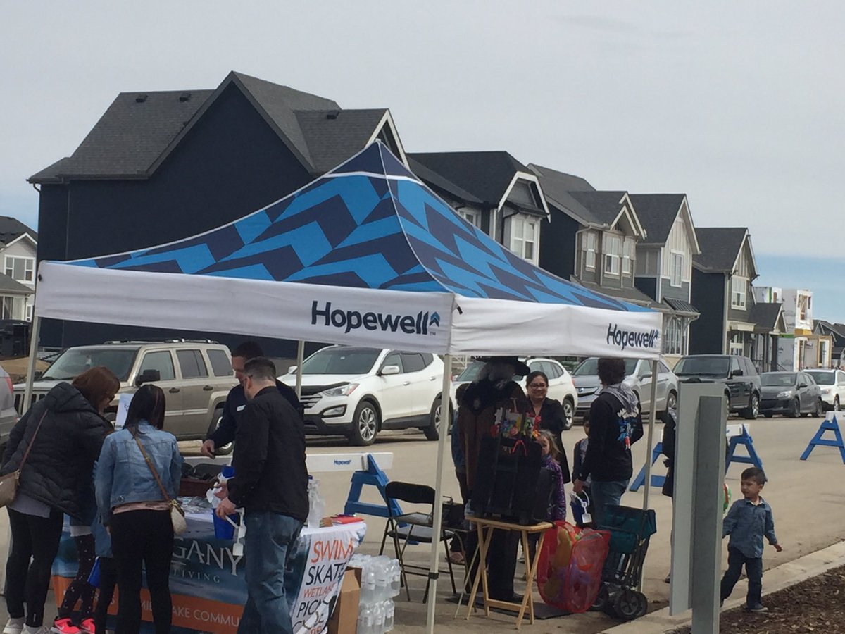 Great start to spring as <a href="/HopewellRes/">Hopewell Residential</a> opens 22 new show homes in Mahogany. Come down for the party! #mahoganyliving #LiveHappyLiveHopewell