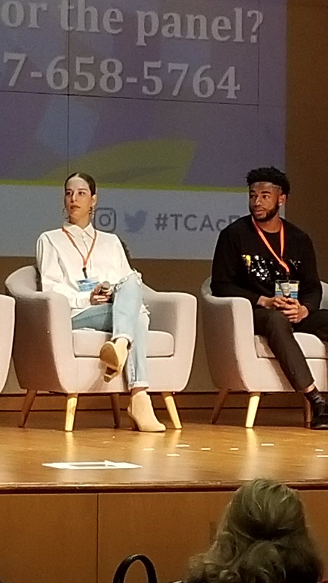 SPANYCtc's tweet photo. "It doesn't make any sense for people in power to make changes (in education policy) without having us involved." Christine Rodriquez, The New School graduating senior and subject of @personalstatmnt #TCAcFest #personalstatement #edequity #studentadvocacy https://t.co/C4E26c4rYt