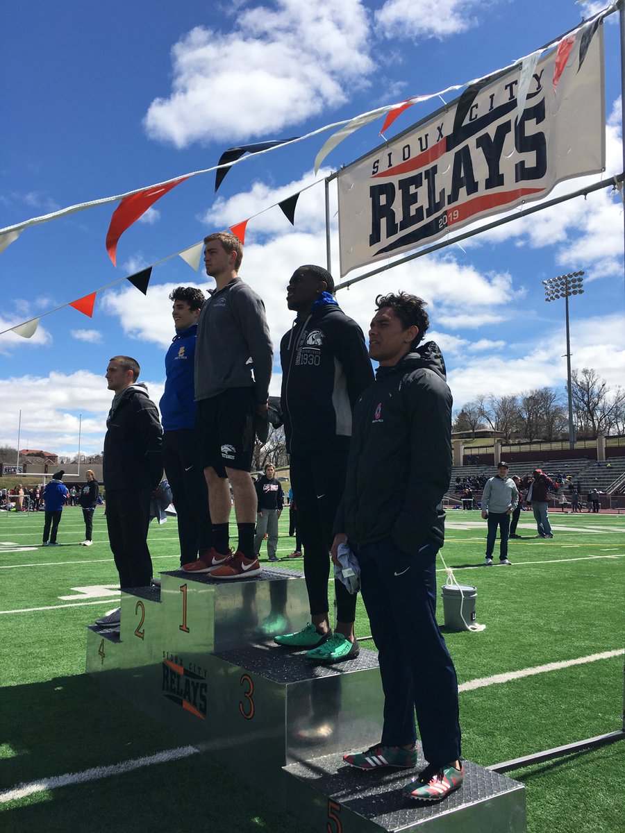 Mside_Track's tweet photo. First victory of the day is hundred meter champion @yeagermdy10 ! His surprise victory was outstanding! Way to go, Matt! https://t.co/JJB0zfRX85