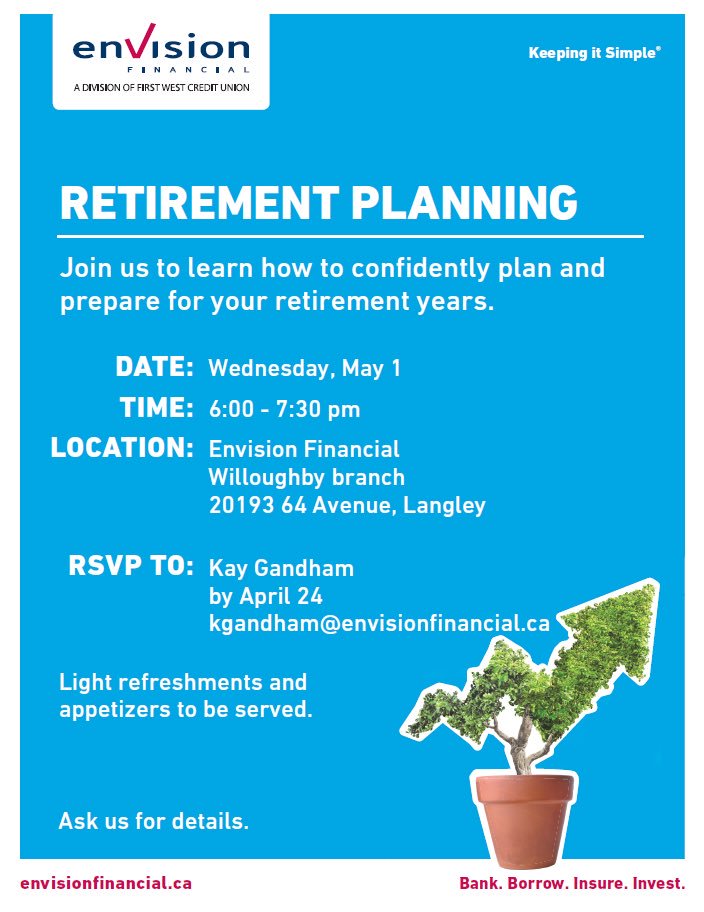 kaygandham's tweet photo. A goal without a plan is just a wish. Join us to make your dreams a reality. Reserved seating. RSVP now.  #retirement #planningyourfuture https://t.co/j7Hc5FA07v