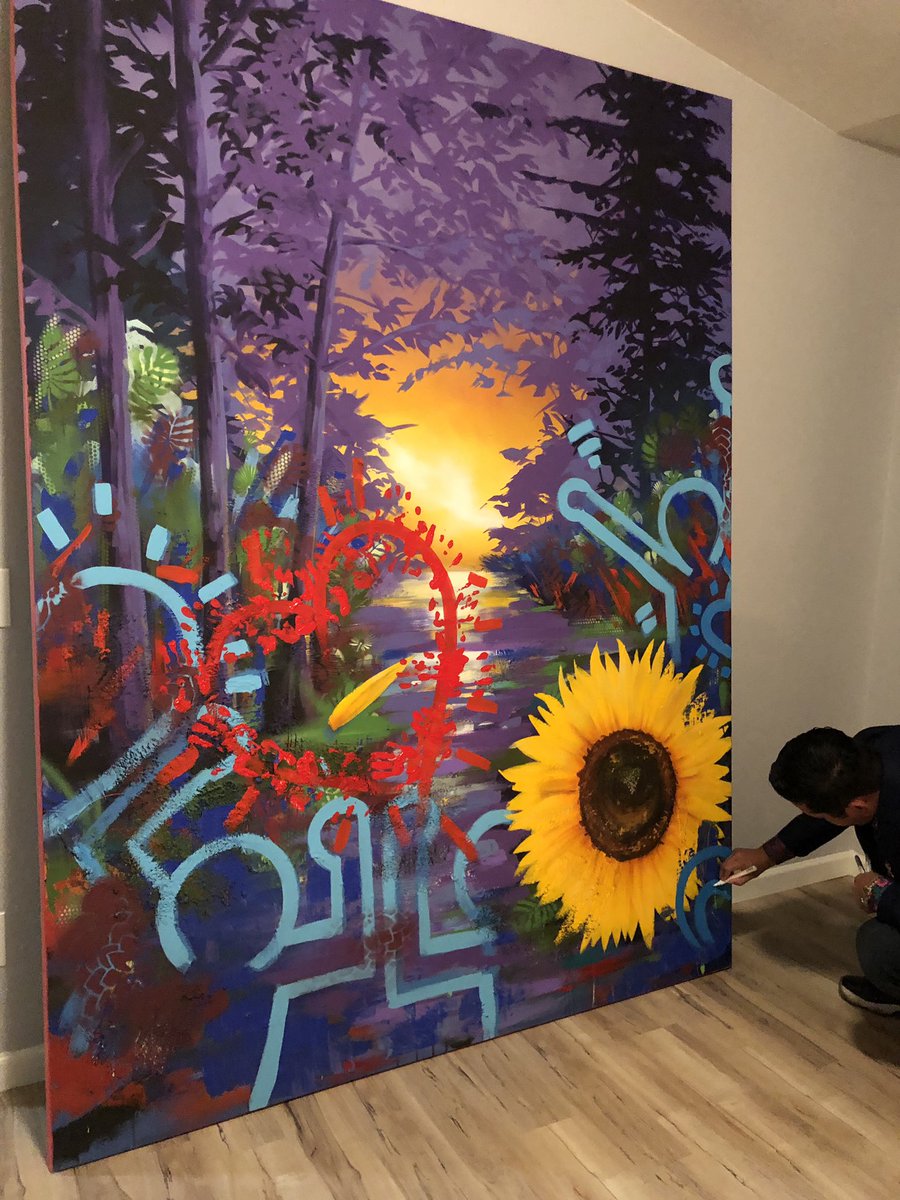 jglass8's tweet photo. What an incredible honor to be at the unveiling of this beautiful commissed artwork presented to @SusanCordtsCHP by the brilliant Ellison Keomaka. It is so personal. Lucky me to see it in person! #artist #ellisonkeomaka #stunninglybeautiful https://t.co/VzBkMcc2KJ