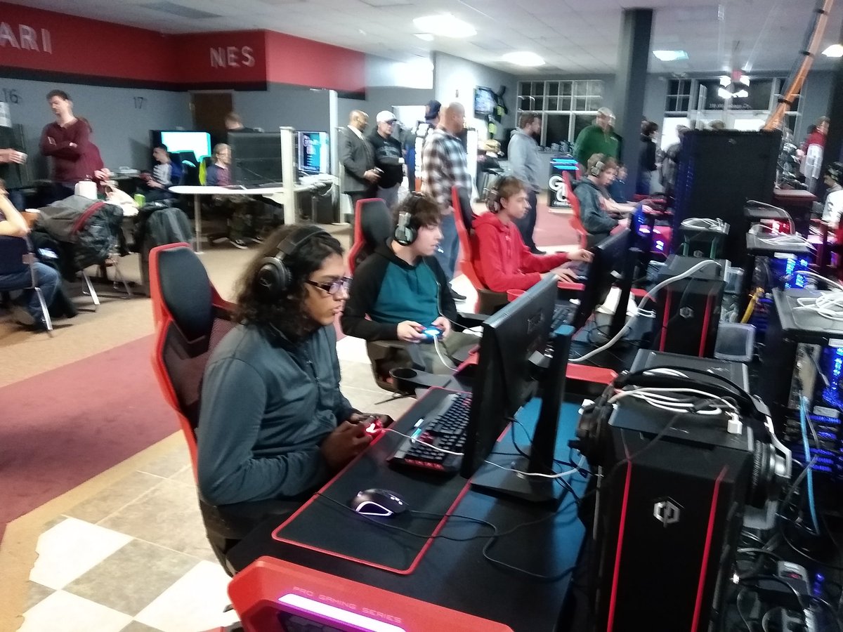 MrIserloth's tweet photo. Congratulations to the first ever Wisconsin reports Rocket League state champs!! @wihsea #EAHSGO #1Herd https://t.co/VIBHGvs9pD