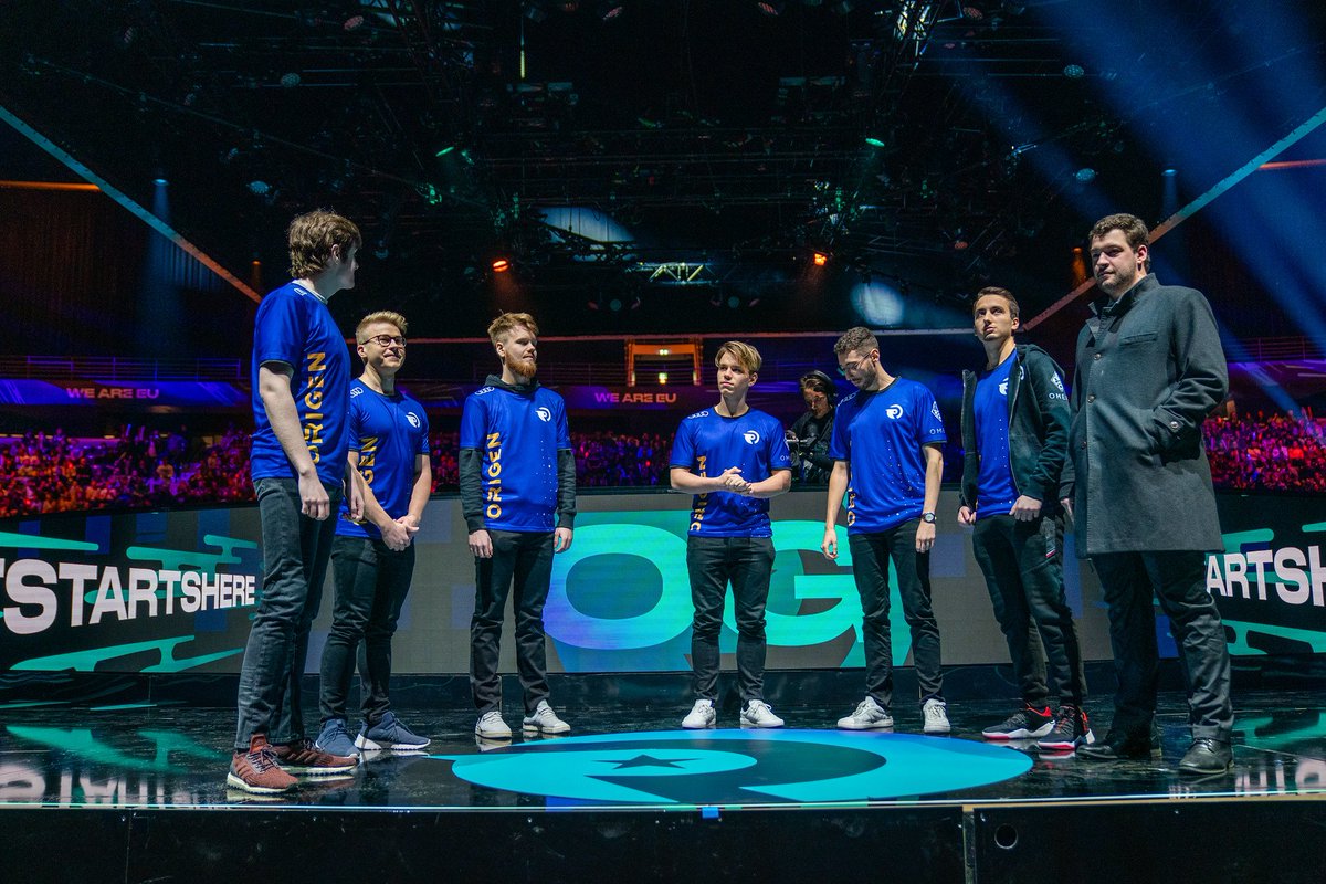 LVPesLoL's tweet photo. ✨ @Origengg vuelve a una final de la competición europea por todo lo alto:
1-3 contra @FNATIC y con un juego arrollador✨
Mañana se enfrentará a @G2esports en la gran final de la #LEC
#LIVEconOrange #LECSemiLVP https://t.co/M60WV6d7kG