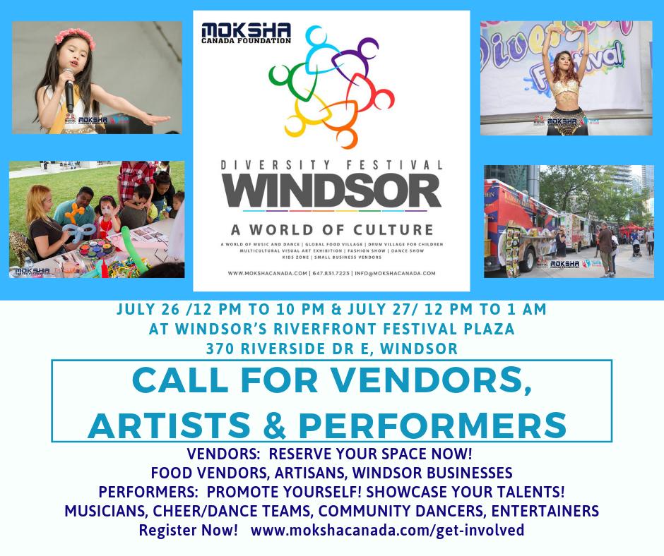 afw_connect's tweet photo. @MokshaCanada is pleased to announce that we will be coming to #Windsor, #Ontario!  Join us #performers #entertainers #culturaldancers #FoodTrucks #diversity https://t.co/MDZUtf8rGe https://t.co/9yScgd4yX5