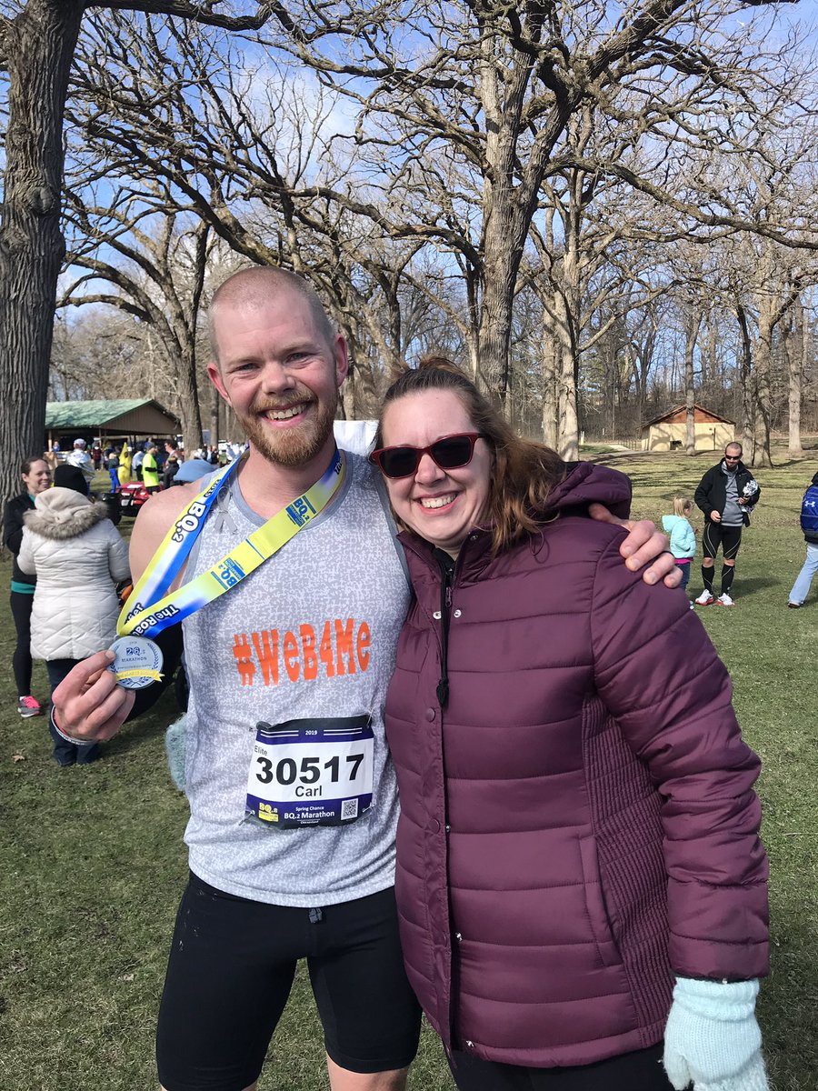BGHSSportsMed's tweet photo. So this happened... I’m going to the @bostonmarathon next April!!! #SpringChanceBQ2 #HopkingtonHereICome #BQorBust #ATsBeingAthletes https://t.co/n8HQvUedKx