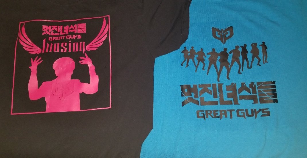 diorchw's tweet photo. @GreatGuys_twt not the #DANGchallenge but DANG! Im proud of these shirts! https://t.co/Q81Q5fUGDi