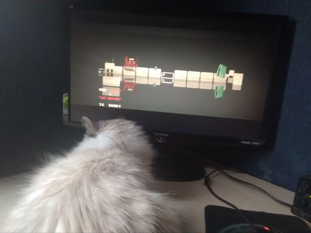 WithDiscount's tweet photo. Meet my QA member #cat #catwithjob #screenshotsaturday #gamedev #indiedev #pixelart #madewithunity #surviversleftx https://t.co/Y7tkVYDfjA