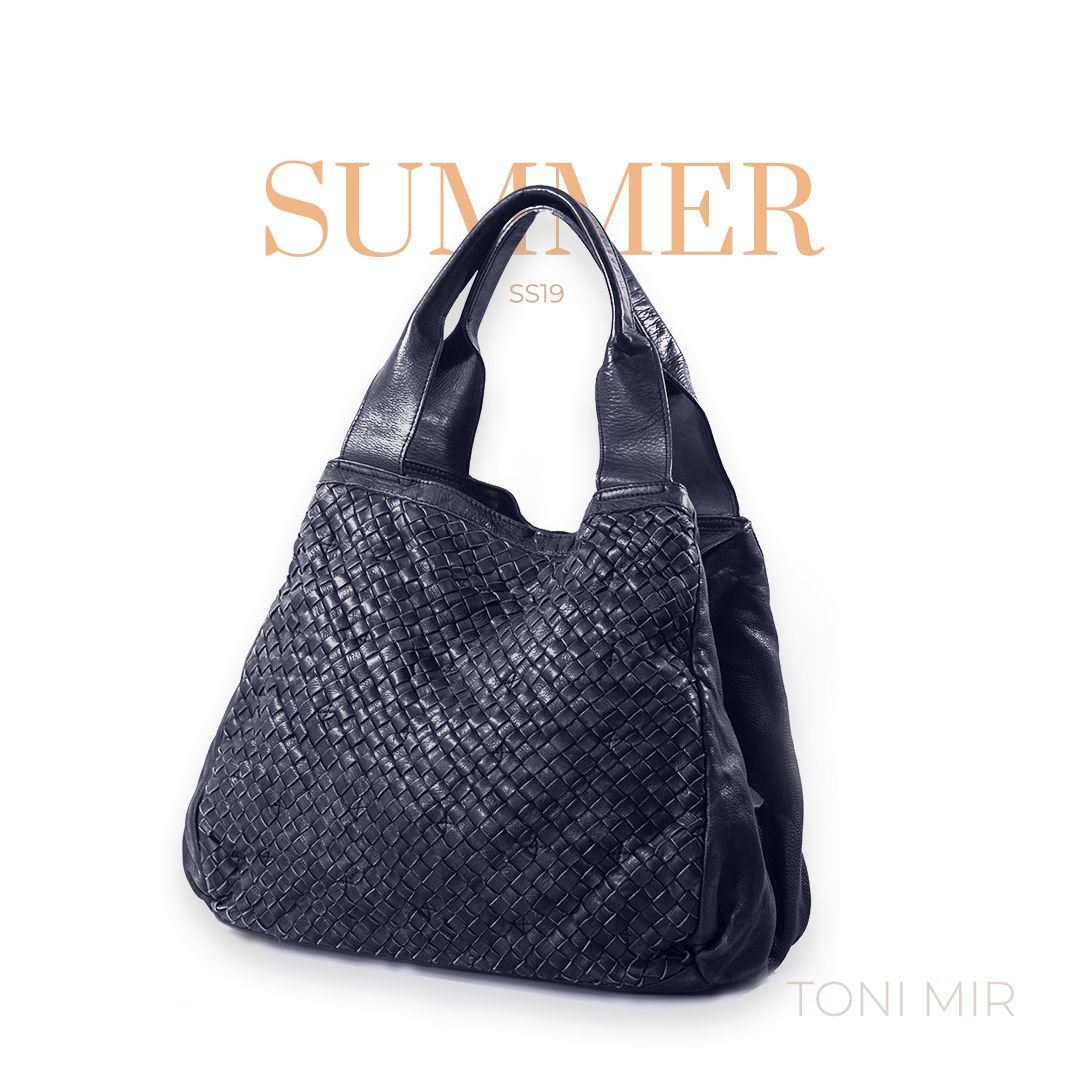 tonimir_bcn's tweet photo. Trenzado vibrante ↜ Bolso de piel con dos asas de mano  ↝ https://t.co/hfFuBHMgQz