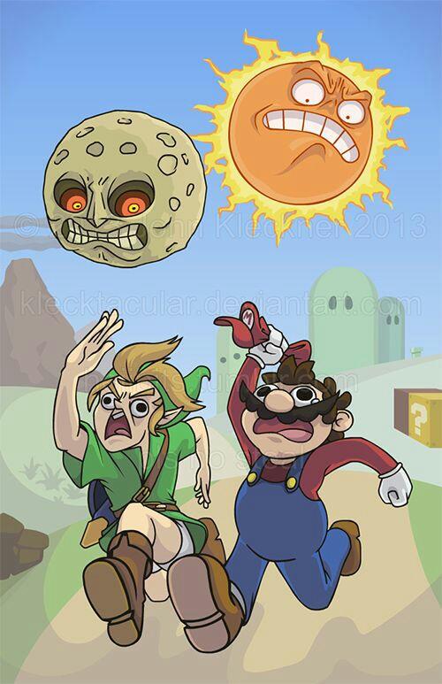 The legend of the mushroom kingdom:
Marioras Mask