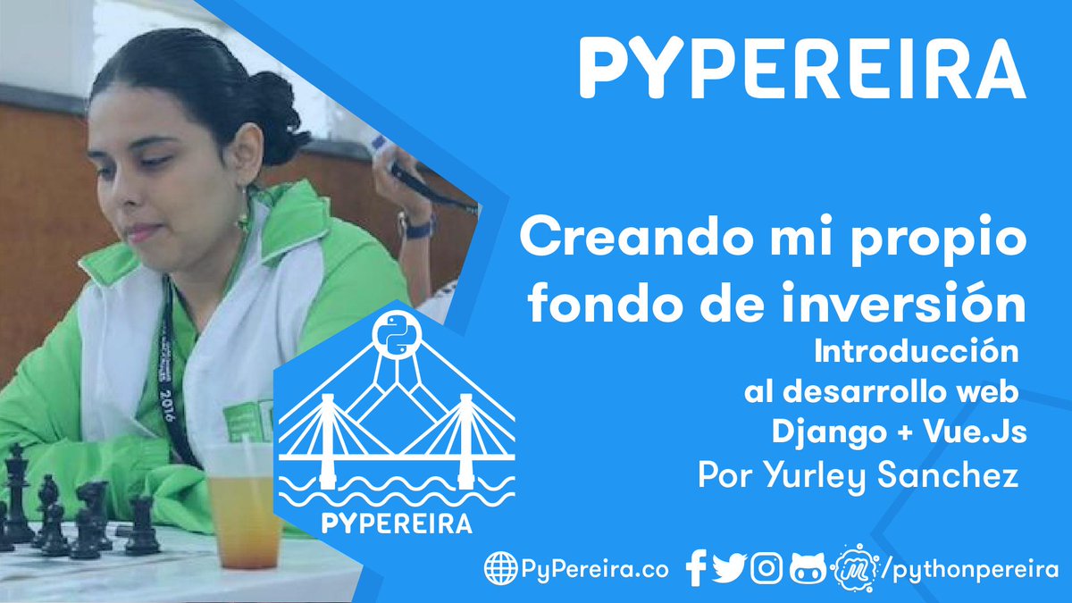 pythonpereira's tweet photo. ¡Lo que tanto estabas esperando! 🎬🐍
Te compartimos el vídeo de una de las charlas que tuvimos en nuestro último meetup:

Creando mi propio fondo de inversión - Introducción al desarrollo web Django + Vue.Js ♥ por Yurley Sanchez 💻 🐍

Video: https://t.co/SgXwAXdiK5 https://t.co/l6s1BgISzt