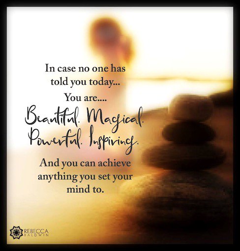 Voieinterieure's tweet photo. #UAreBeautiful #UAreMagical #UArePowerful #UAreInspiring ๐ซ๐ซ๐ซ
#ThinkBIGSundayWithMarsha
#JoyTrain https://t.co/l6WakMfTRs