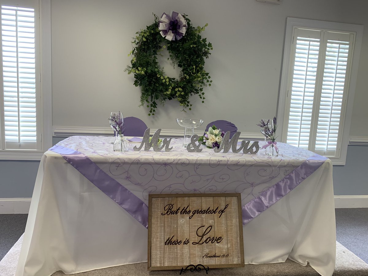 Steph_teaches's tweet photo. Favorite decoration #JuliaAndScottTieTheKnot2019 https://t.co/ZVyNULRqhG