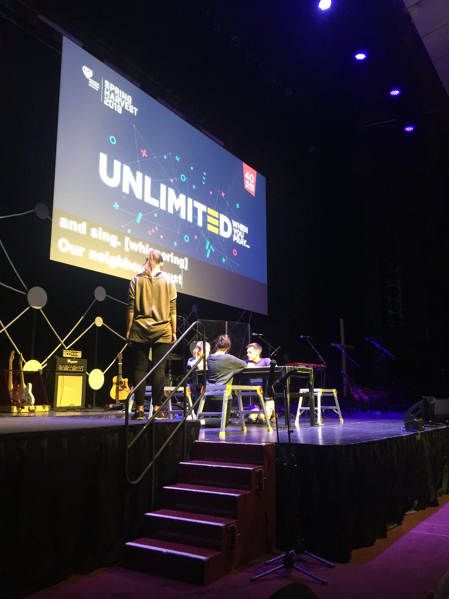 Loving @ridinglightstheatre tonight in Harrogate <a href="/springharvest/">Spring Harvest</a> sharing the story of Brother Andrew God’s Smuggler <a href="/OpenDoorsUK/">Open Doors UK</a> founder &amp; the courage of Hea Woo and other believers in North Korea 🔥