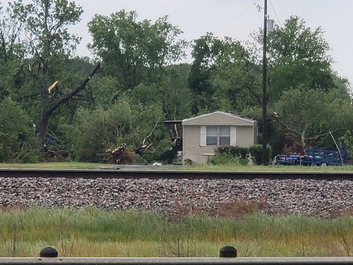 “No fatalities, but quite a bit of injuries, extensive damage, to homes, trailers, overturned cars." - This is from officials with the Robertson County Sheriff’s Office