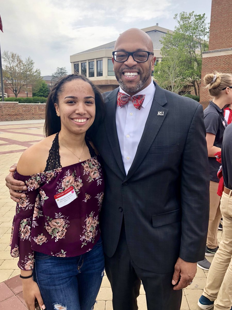 BrianOHemphill's tweet photo. A great day on our campus as the #RadfordFamily hosted a Highlander Day event and provided a warm @radfordu welcome to an impressive group of #Radford2023 students and their families! #GoHighlanders @ReadyforRadford @radford_alumni https://t.co/p8RbfPtCMo