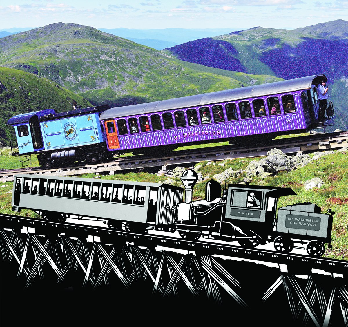 Celebrating 150 Years of Mount Washington Cog Railway History! Special discounts, events &amp; more inside! ✨✨🚂 - mailchi.mp/e4449ec84b2f/c…