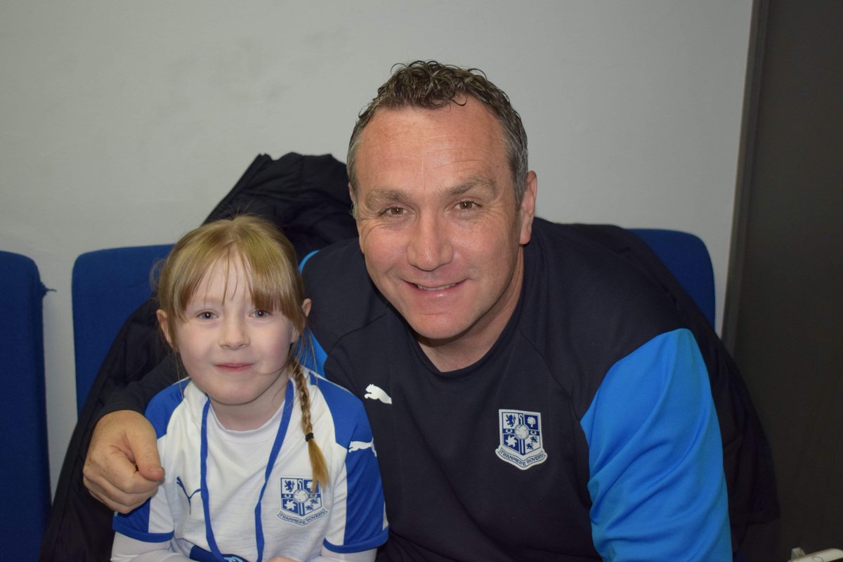 beckybrumpton's tweet photo. Thank you so much to everyone at @TranmereRovers 

What an experience 💙 Ava loved every minute of it. I think she has a few new favourites @jnorwood_10 @obanks_14 @scottydav1 @adambuxton8 .... thank you for making a girls dream come true 💙 https://t.co/CisgUrT46b