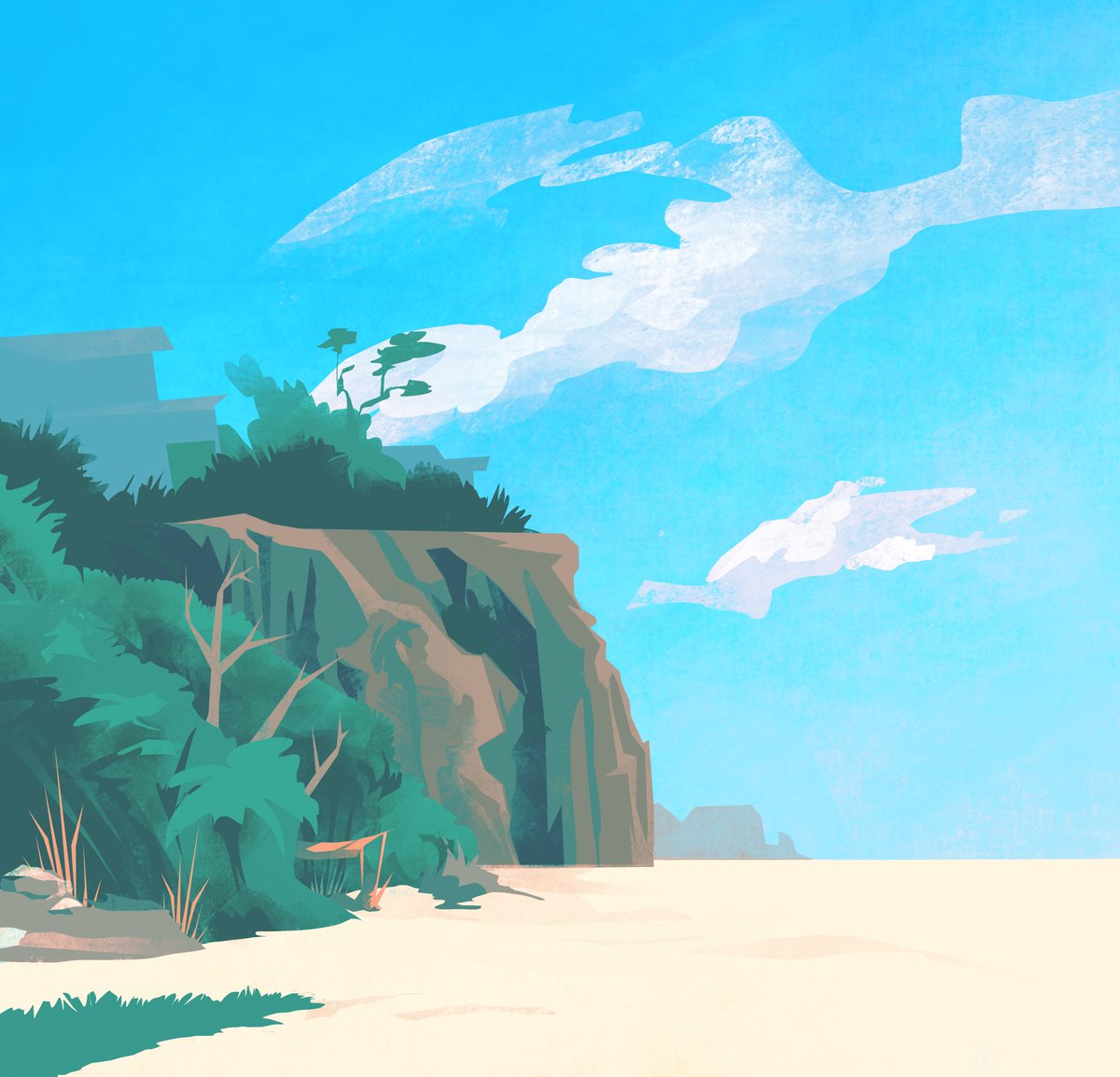 Tina_Draws's tweet image. Another study from Laguna Beach!
#art #ArtistOnTwitter #CSUFVisualArts #beaches