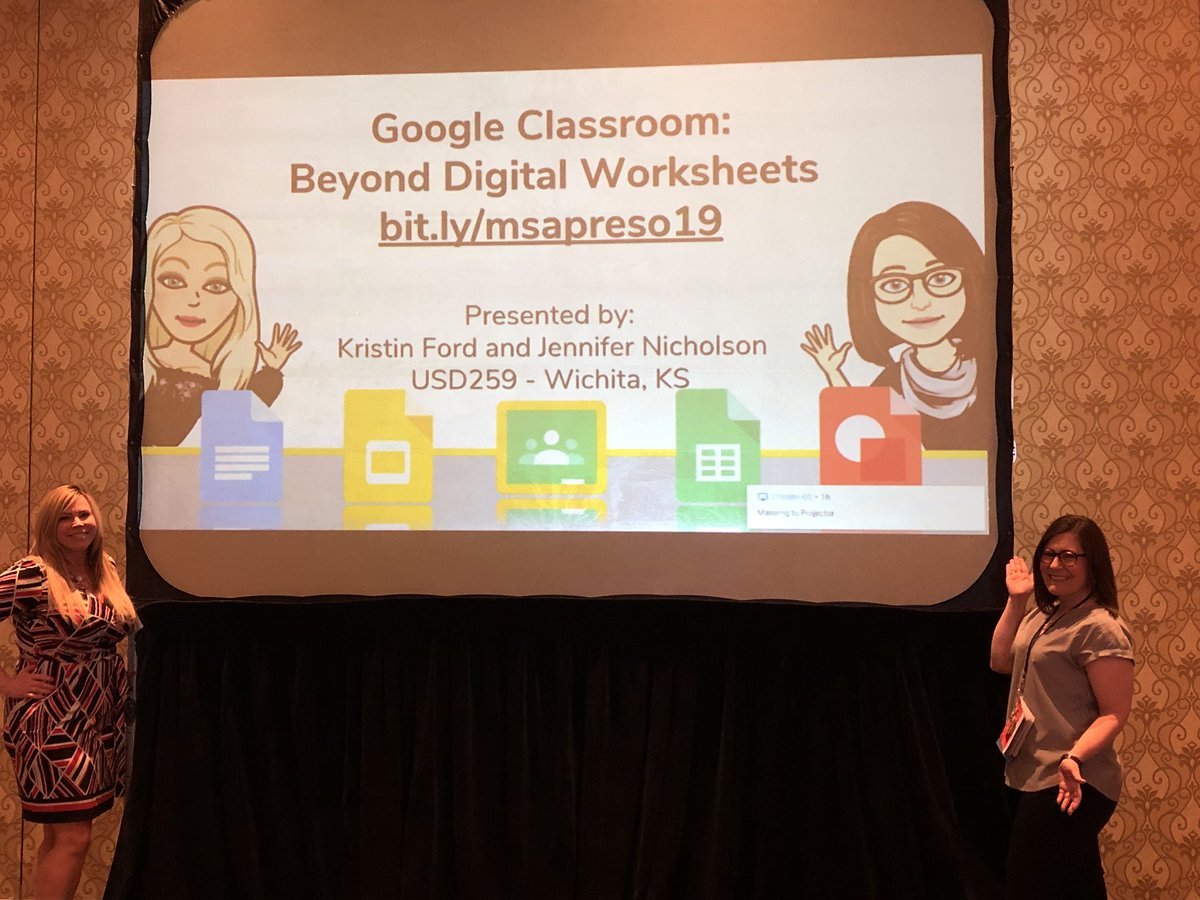 Learning how to be more digital with <a href="/KrisFromKS/">Kristin Ford</a> &amp; <a href="/techcoachjnic/">Jennifer Nicholson</a> to help enhance our use of <a href="/GoogleForEdu/">Google for Education</a>!  Can’t wait to share with my peeps <a href="/mcleanwildcats/">McLean Wildcats</a> #MSA2019 #WPSProud #WPSFutureReady <a href="/MagnetSchlsMSA/">Magnet Schools of America</a>