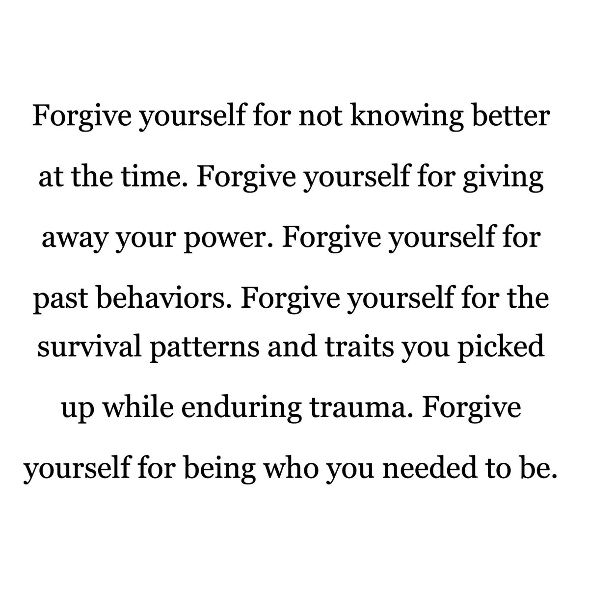 I've always blamed myself for my ED and been ashamed about the hurt it's causing my family. Realizing the trauma and that developing anorexia as my way to cope was not my fault, gives me peace and can hopefully help me forgive myself one day
#edrecovery #anorexiawarrior #trauma