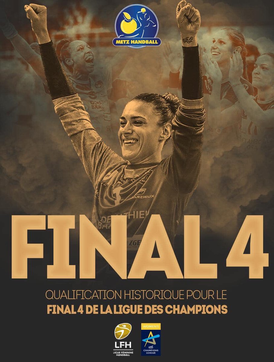 carolinangelini's tweet photo. Bravo @MetzHandball #LauraGlauser 🔥 Qualification historique ! #final4 @ehfcl https://t.co/idfwRkj9iM
