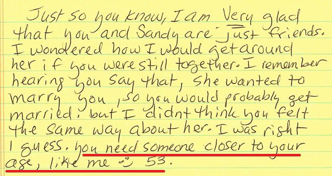 TManitowoc's tweet photo. It's almost childs play, exposing Lynn's lies. Here is another doozy.

Her claim of how "Steven needed someone closer to his own age". Guess who brought that one up? https://t.co/Sn9F8l9iyV