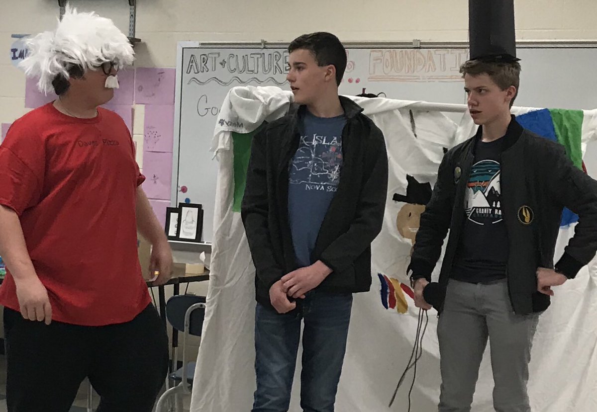 HendonMr's tweet photo. It comes as no surprise to us, but these guys really impressed the judges. #Extempore #Capstone @cmslakers #CMShowtime https://t.co/fxTZn51c0u