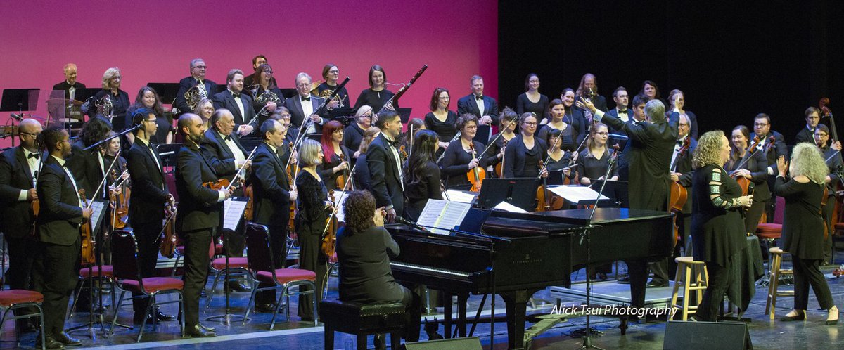 Spring Pops #NewfoundlandSymphonyOrchestra #Broadsway at @ACCStJohns with @NSOonline from Gershwin to Gaga with @heatherbambrick @itsjuliemichels #DianeLeah @telegram @NLLiveEvents FANTASTIC voice & orchestra @munmusicc #allthatJazz THANK YOU