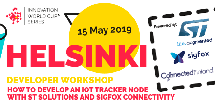 Want to tackle the global IoT challenges? Join #Developer #Workshop with @ST_World @sigfox @connected_fin & learn how to connect ST solutions with #Sigfox back-end on May 15, #Helsinki. Free booking: bit.ly/2G9QFSs #IoT #IOTWTIWC @IWCNavispace #Nordic #STPartnerProgram