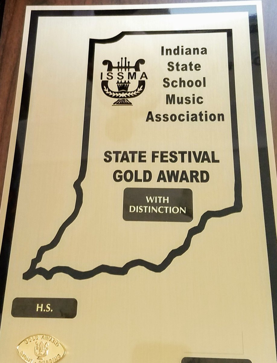 Drew_Childs's tweet image. The very first time Tri-West High School has ever attended ISSMA Organizational Contest, and its "DOUBLE GOLD with DISTINCTION!"  So proud of these fantastic kids! 🏅🎶🏅 #GoodThingsBruin #ISSMA #ConcertChoir #SightReading #MusicEducation @benner_twhs @nwhsc1