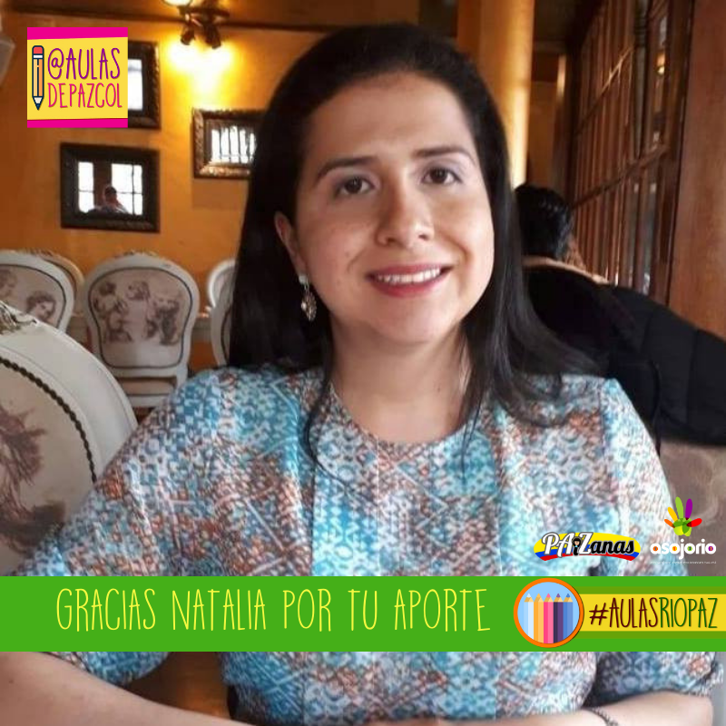 ¡Muchas gracias querida #PAiZana <a href="/NataliaBaquero/">Natalia Baquero</a> por tu donación a #AulasRíoPaz!, con ella compraremos colores para los niñ<a href="/s/">『S』</a> de Rionegro, Caquetá.