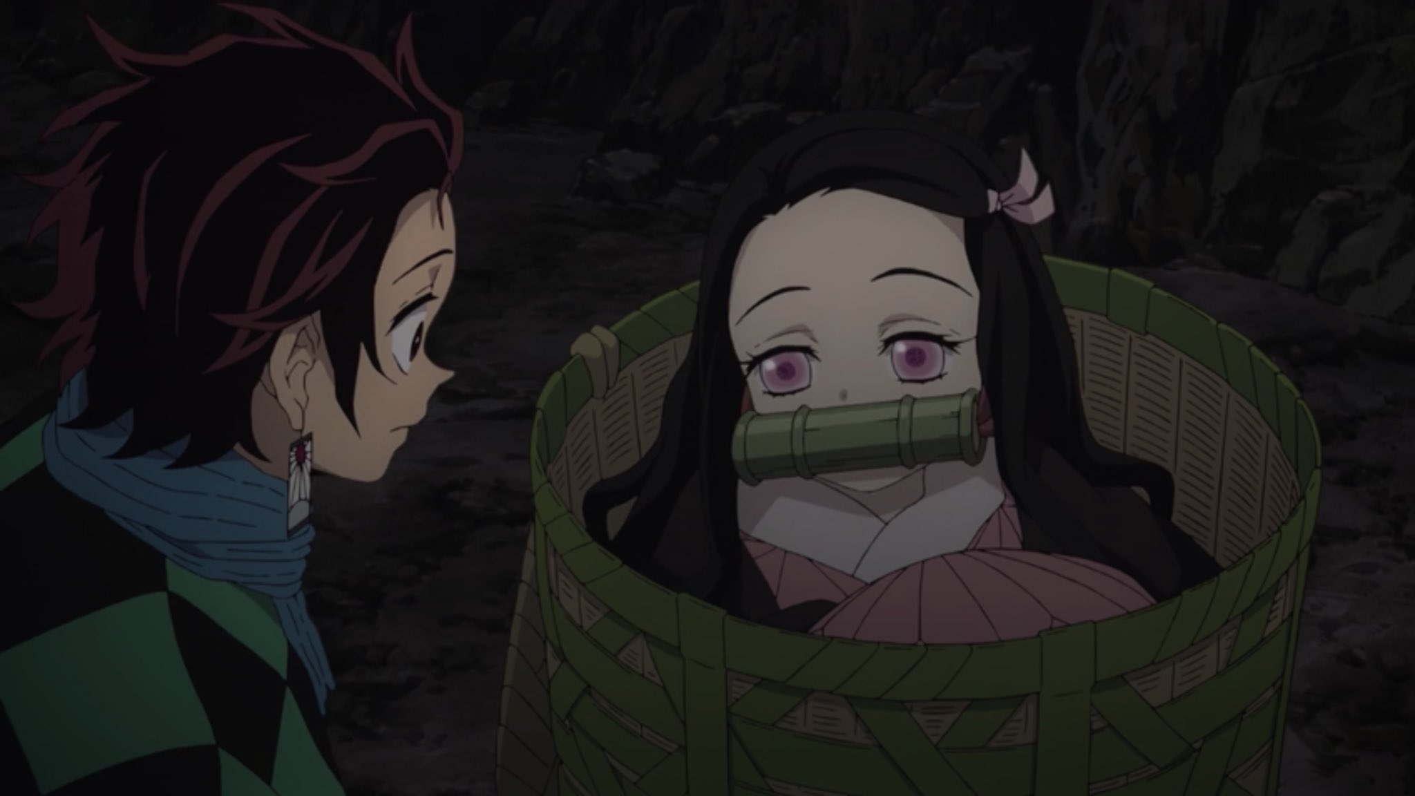 kimetsu no yaiba tanjiro nezuko fight