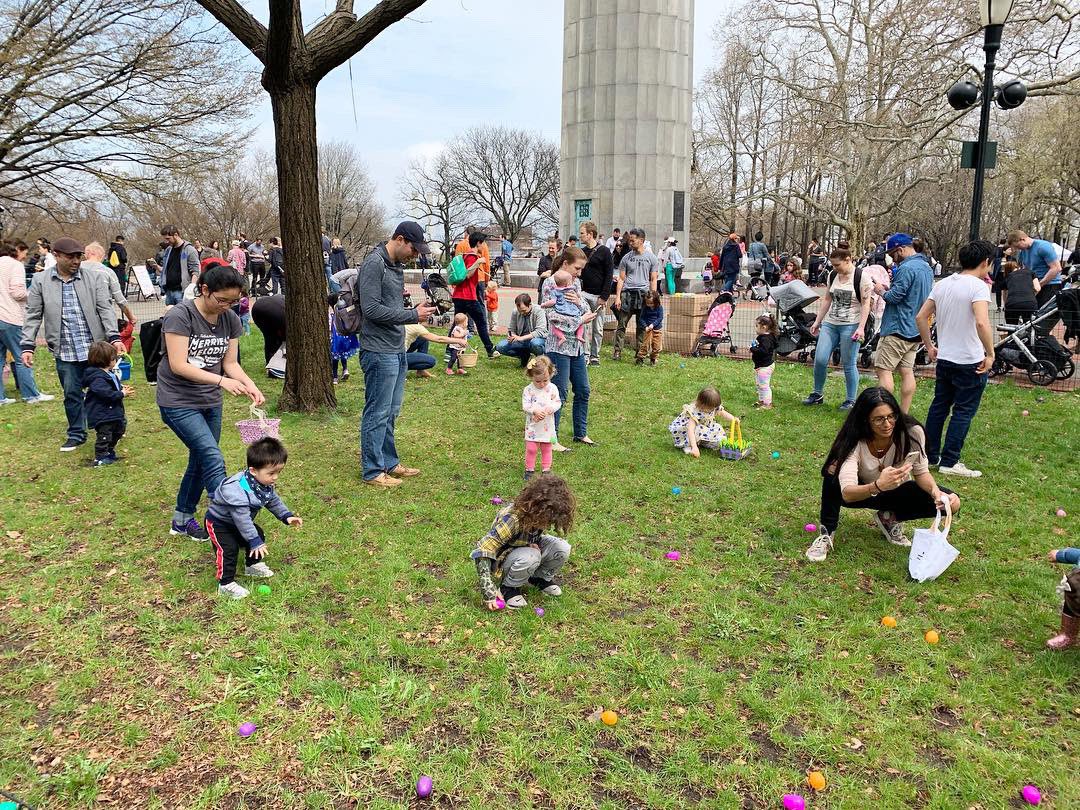 MyrtleAveBklyn's tweet photo. 🐣☀️ The most PERFECT weather for an egg hunt today!! Thank you to everyone who came out to @fortgreenepark to enjoy the fun. https://t.co/ZjXMkC0Dml