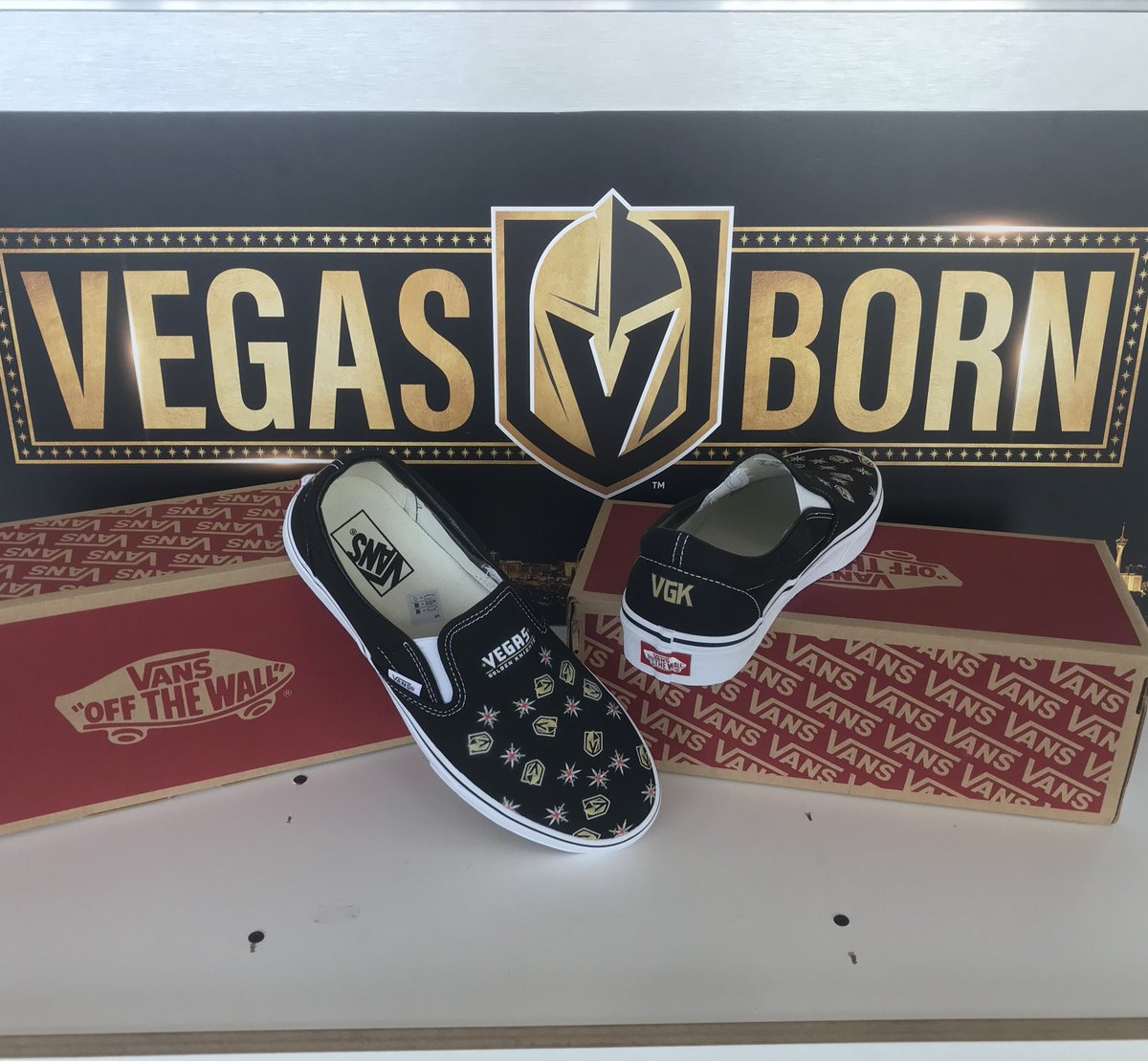 vegas golden knights vans shoes