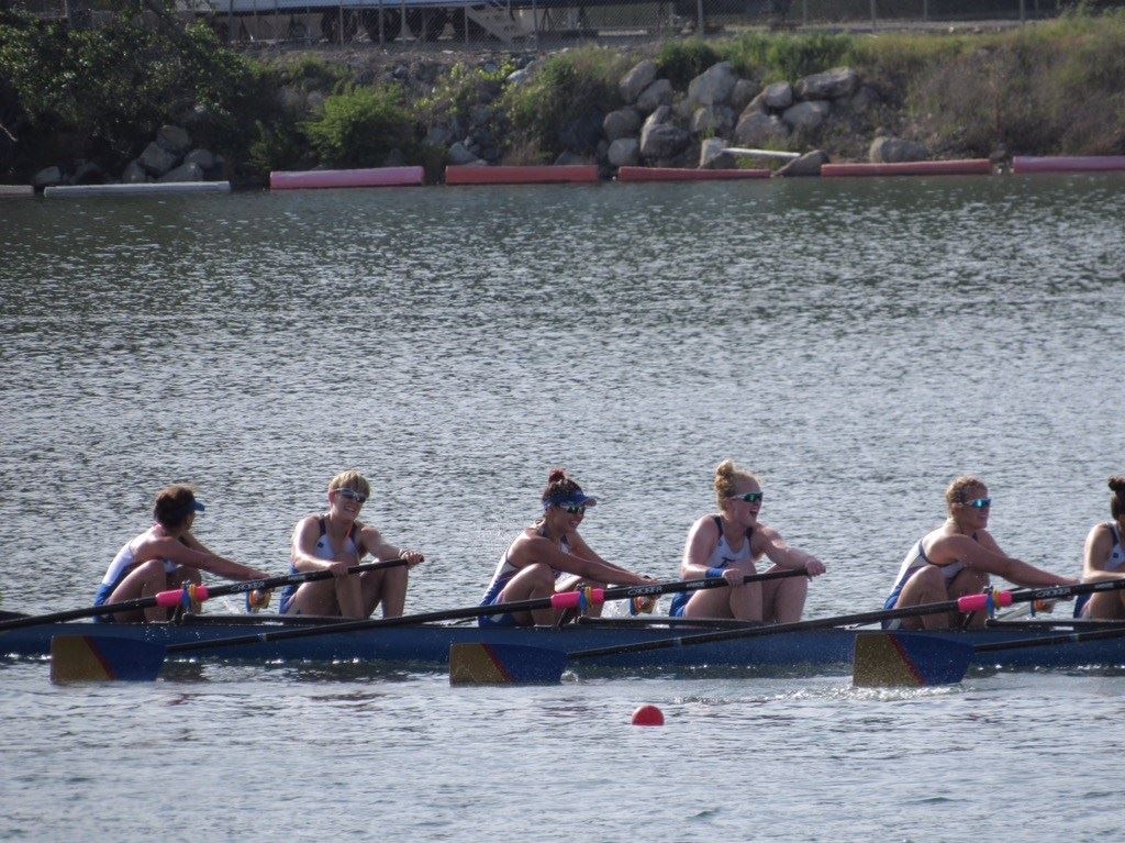 Tulsa Rowers Take on Three Top-12 Teams in First Day of Racing at Lake Natoma Invitational  tulsahurricane.com/news/2019/4/13…
