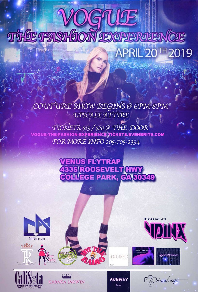 Banksnetworking's tweet photo. Next Saturday in College Park,GA  #CoutureProductions https://t.co/SZvEVY94LZ