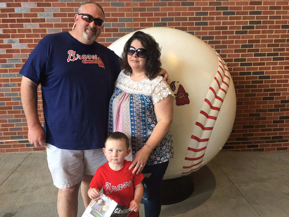 Maintenancekram's tweet photo. My son’s first Braves game , creating memories #braves https://t.co/JisCVxilJR