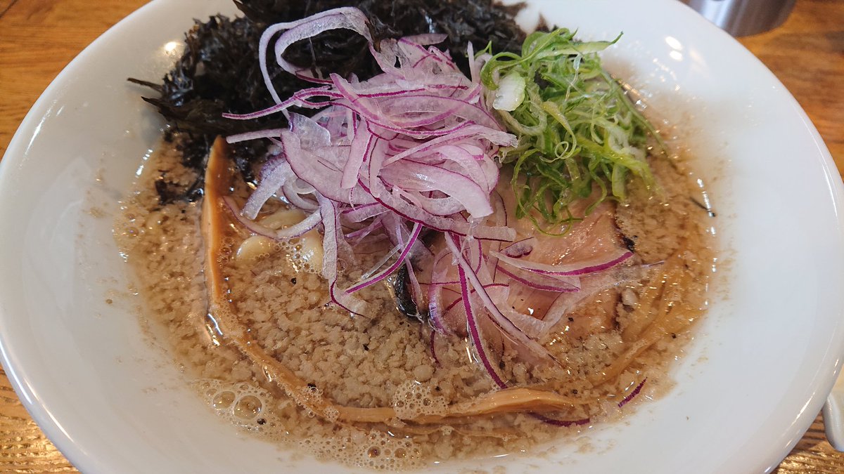 背油煮干ラーメン
うまい! 