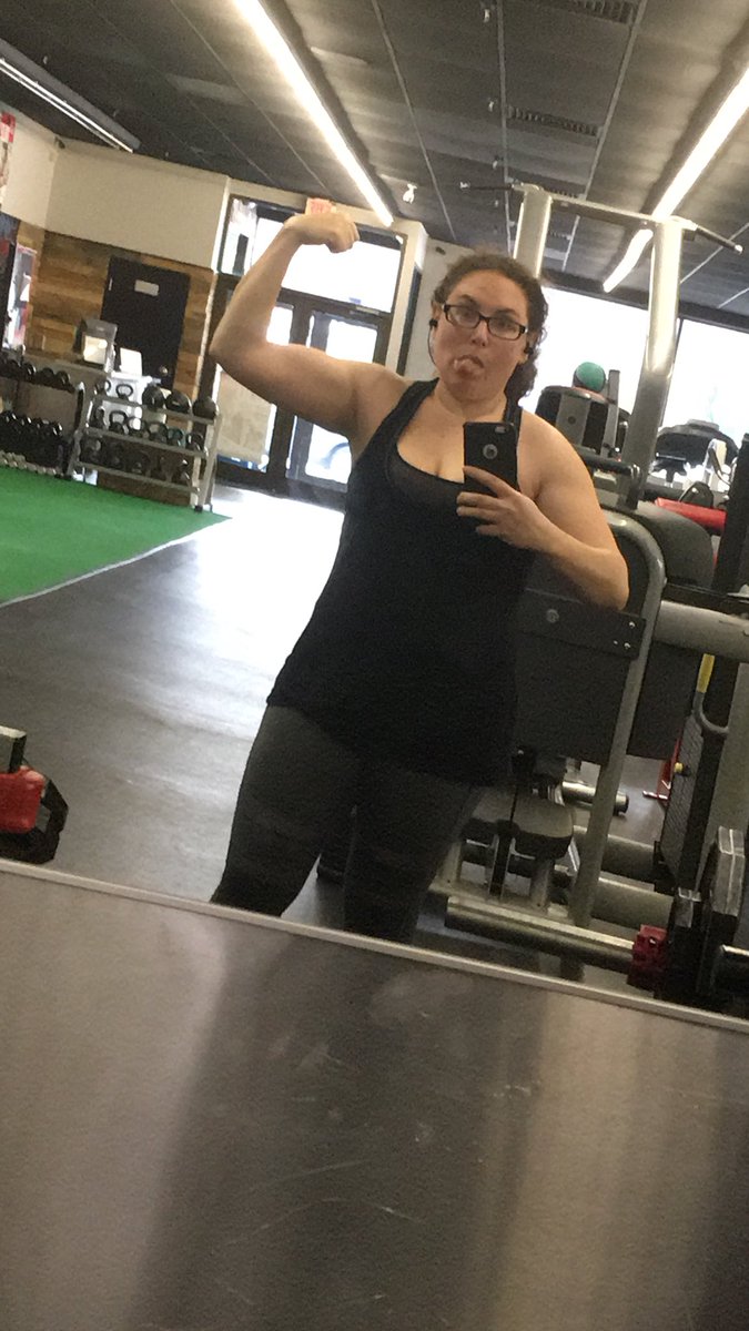 NjDevGrrl's tweet photo. Empty gym... selfie time!!!๐ค๐ค๐๐๐คช #FullGearChallange #shouldntbeleftalone #mischief https://t.co/CtrhqdPDv9