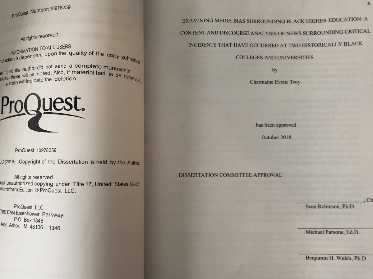 DrCharmaineTroy's tweet image. My dissertation is now published!! ❤️ #CiteASista