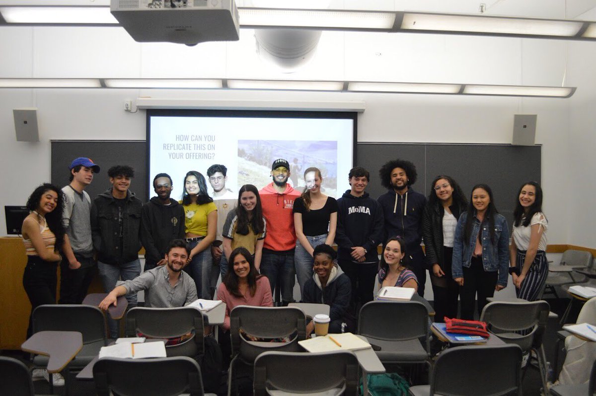 Thanks <a href="/MarcPlotkin/">Marc Plotkin</a> for the amazing business wisdom+ insightful lecture with our Moguls this morning!🎵🙌🏼