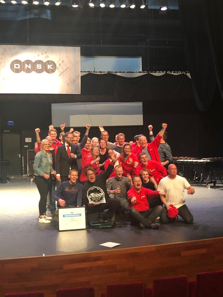 sdgommen's tweet photo. Fantastisch resultaat van ons A-slagwerkensemble kampioen in de topklasse met 95,5 pnt op het Open Nederlands Slagwerk kampioenschap. #onsk2019 #0mmen #trots https://t.co/5D0kZRi7sp