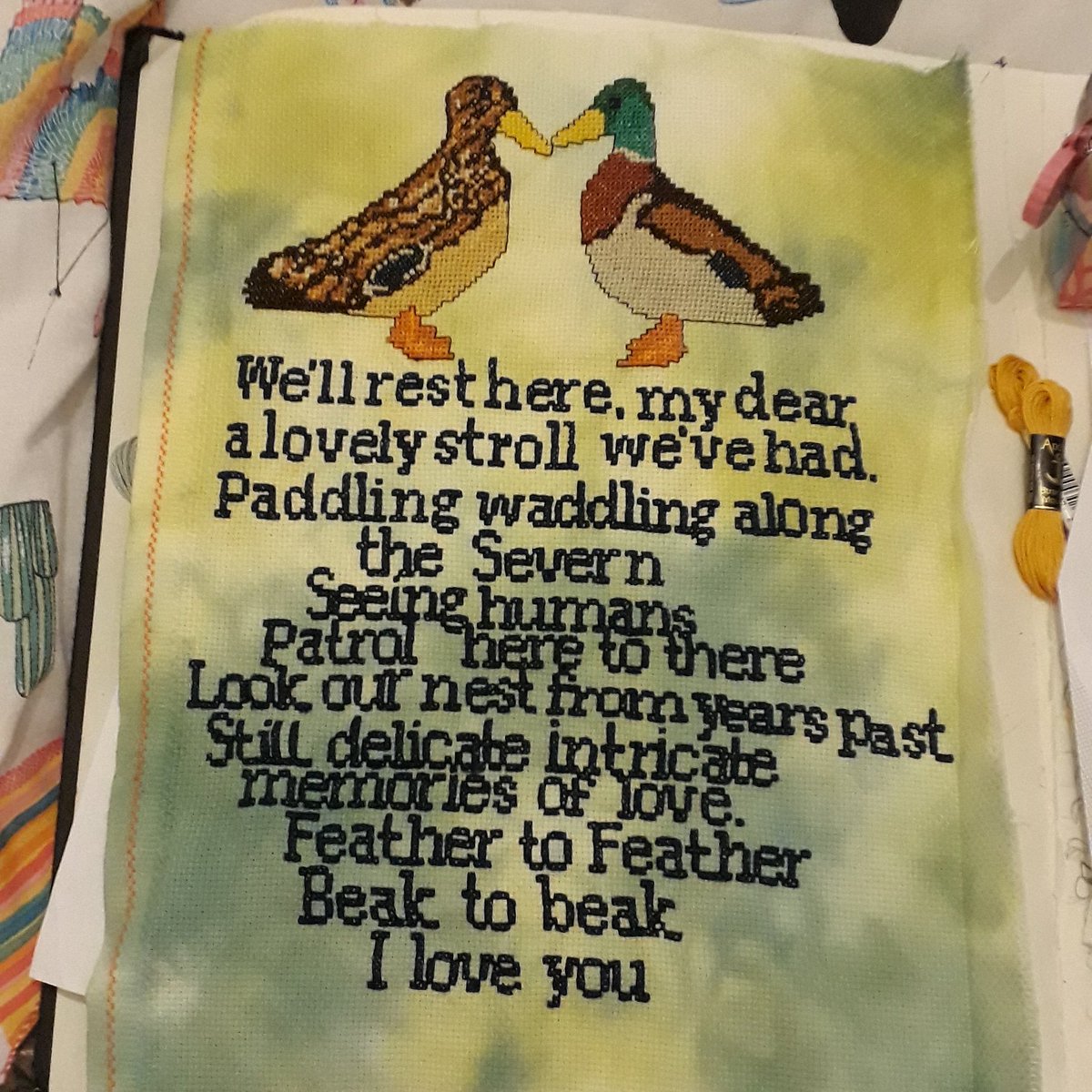 misslucycherie's tweet photo. Xstitch Xcellence A Severn Stroll #Shrewsbury #Shropshire #crafturday #xstitch #xstitching #xstitchingofinstagram #embroidery #embroideryart #embroideryartist #embroiderywork  #modernembroidery #SmallBusiness #handmade #modernembroiderymovement https://t.co/W5UuwCrvbN