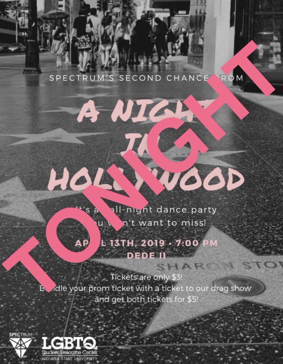 statespectrum's tweet image. Second Chance Prom is TONIGHT! Come see us in DEDE II and III at 7 until 10!! It’s gonna be a night you won’t forget!