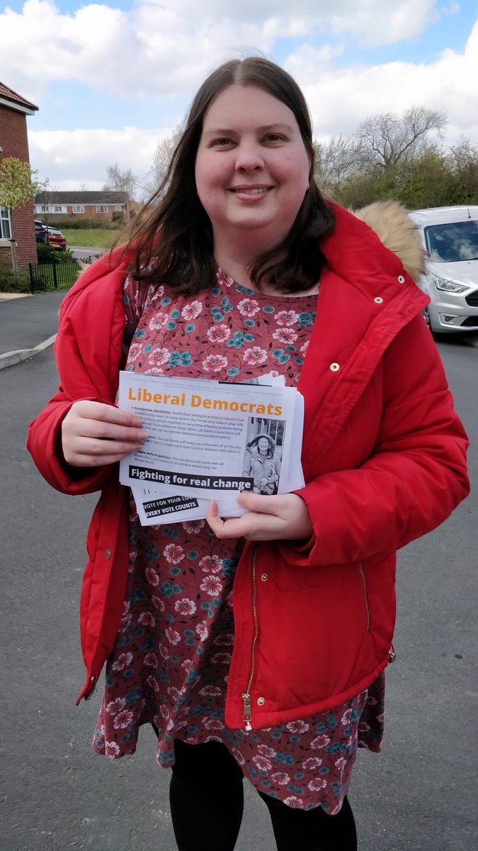 Out and about in N-E Derbyshire this past week. Great reception around #ClayCross, #Dronfield, #Grassmoor, #Heath, #Holmgate, #Holmewood, #NorthWingfield, #Tupton and #Wingerworth 

#DemandBetter
#VoteLibDem
#LetsPutPrideBackIntoOurArea