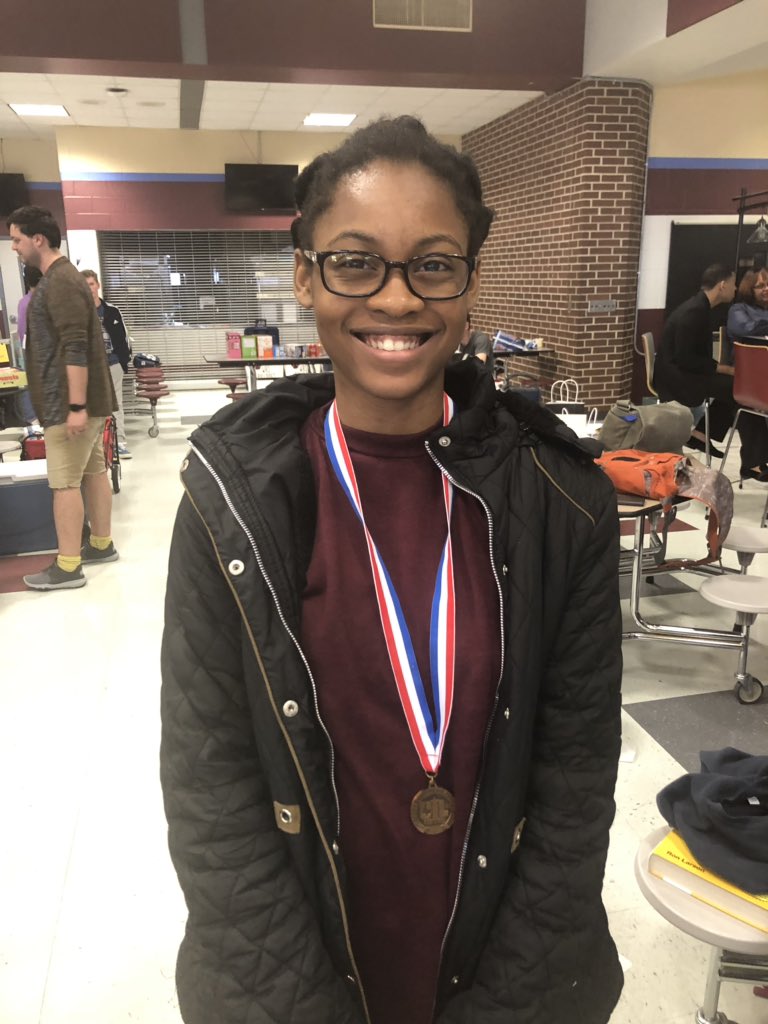 Congrats to Chidera Kalaji - 6th place in Copy Editing at the 5A Region III contest!! 💙 #uilacademics #mustangstampede @LamarCISD @LamarConsHigh @kaye1332 @LCHSMrsKing